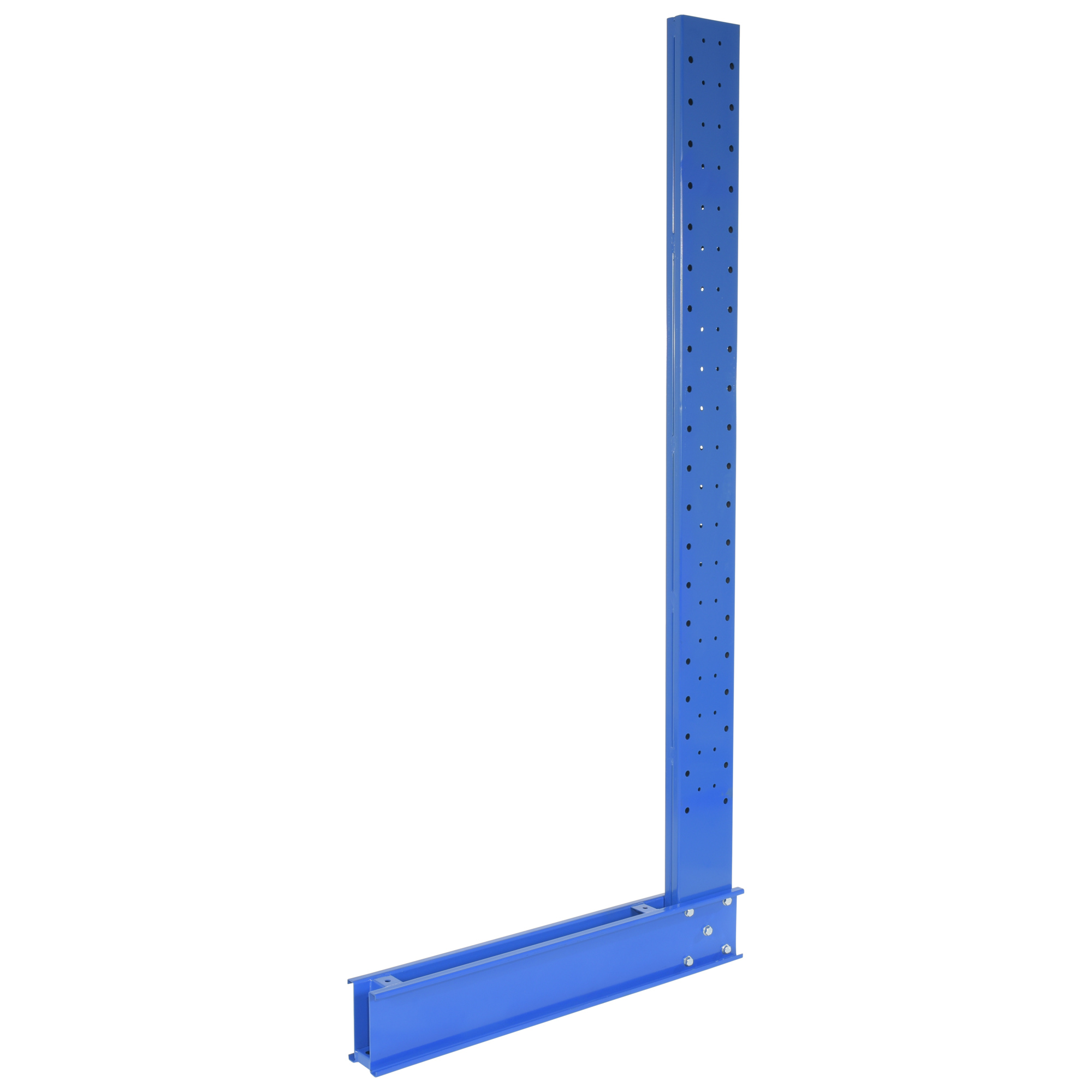 Vestil Steel Standard Duty Cantilever Single Sided Upright 8 Ft x 30 In. To 36 In. Arm Blue
